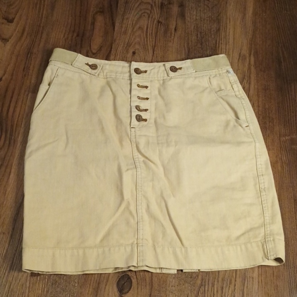 Daughters Of The Liberation Tan High Waisted Skirt FFF